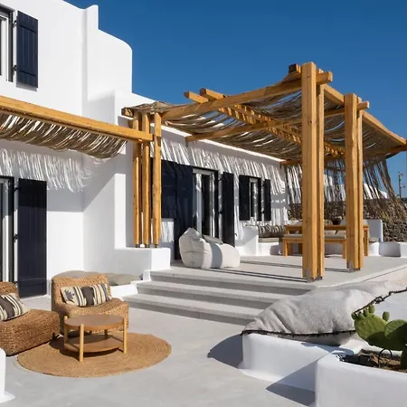 Saint L Heated Pool Sunset Villa- Three Bedrooms Mykonos Town
